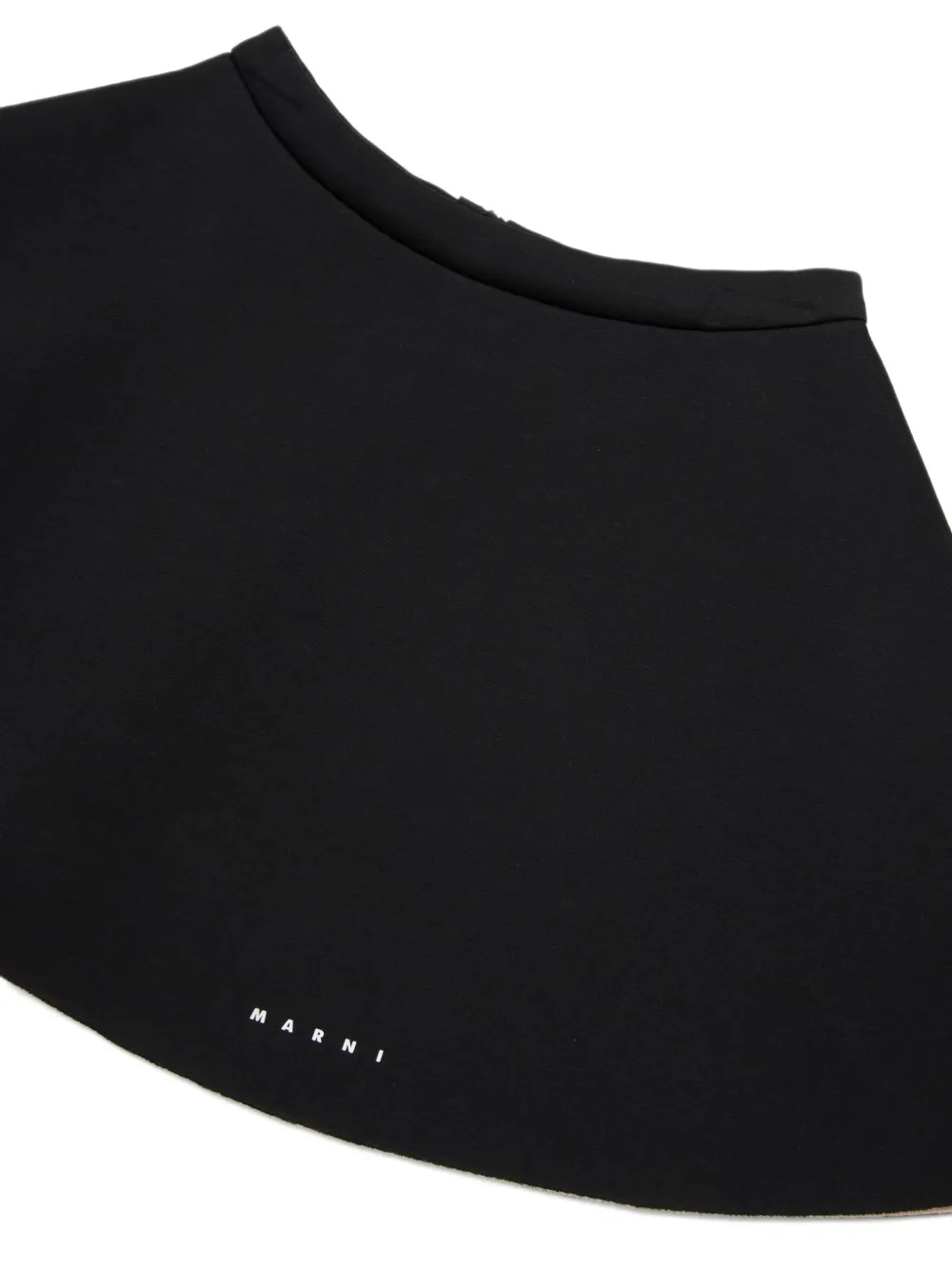 Marni Kids Rok met logodetail Zwart