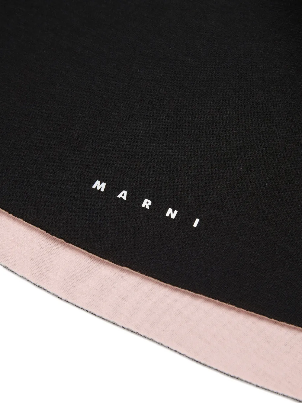 Marni Kids Rok met logodetail Zwart