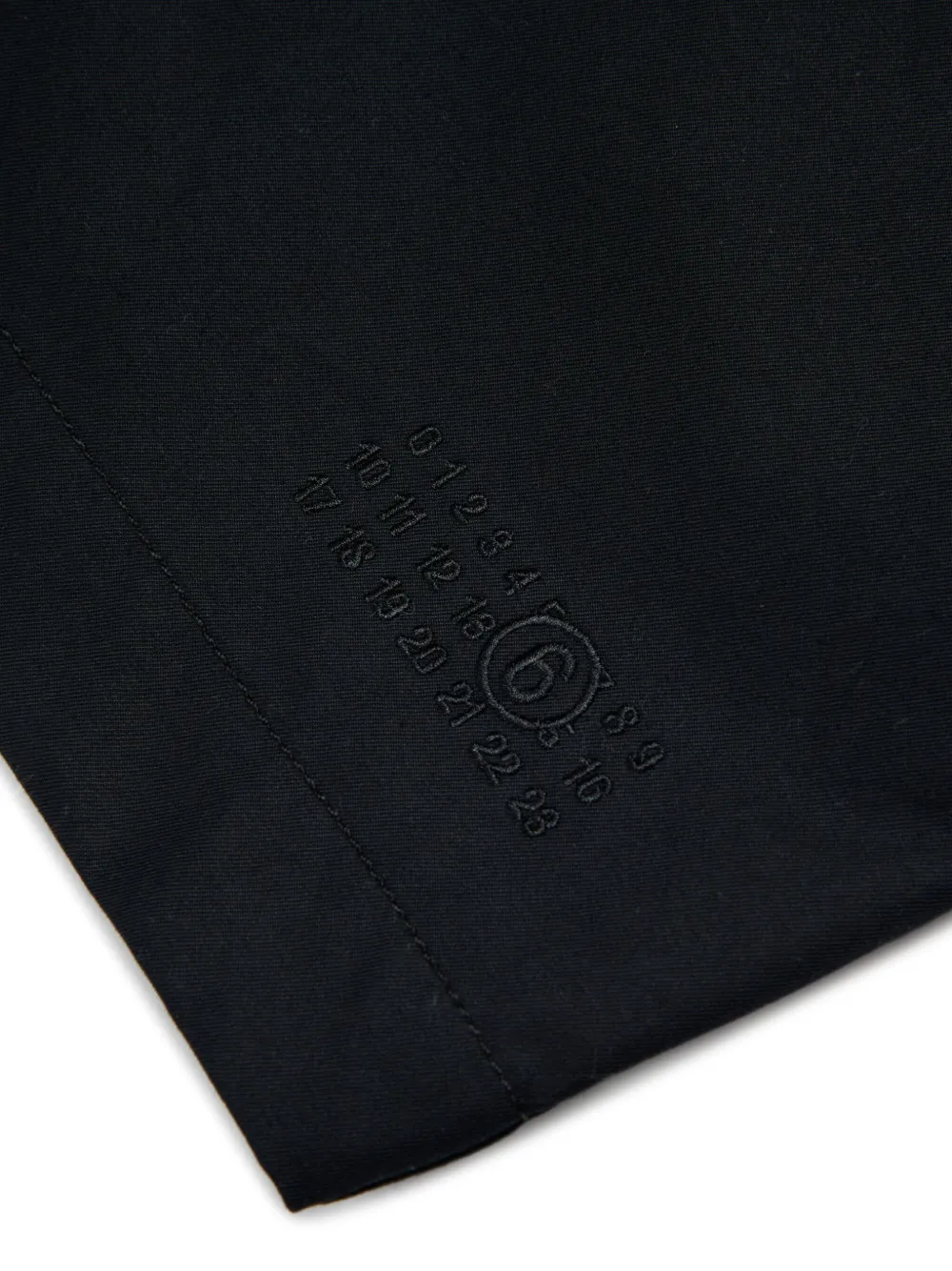 MM6 Maison Margiela Kids Jack met zakken en knopen Zwart
