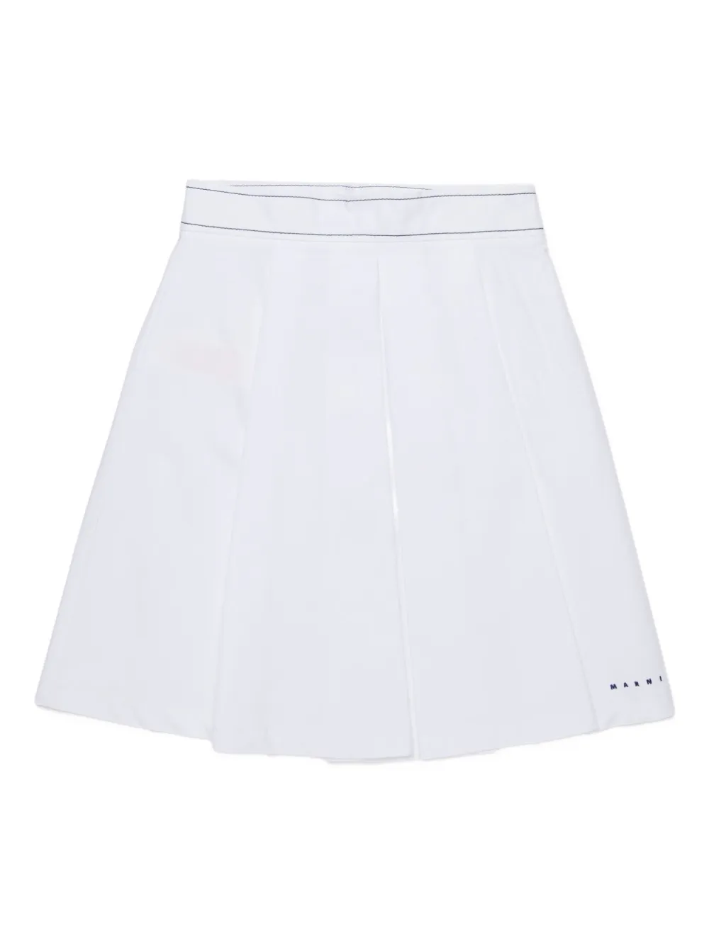 Marni Kids Gonna con cuciture - Bianco