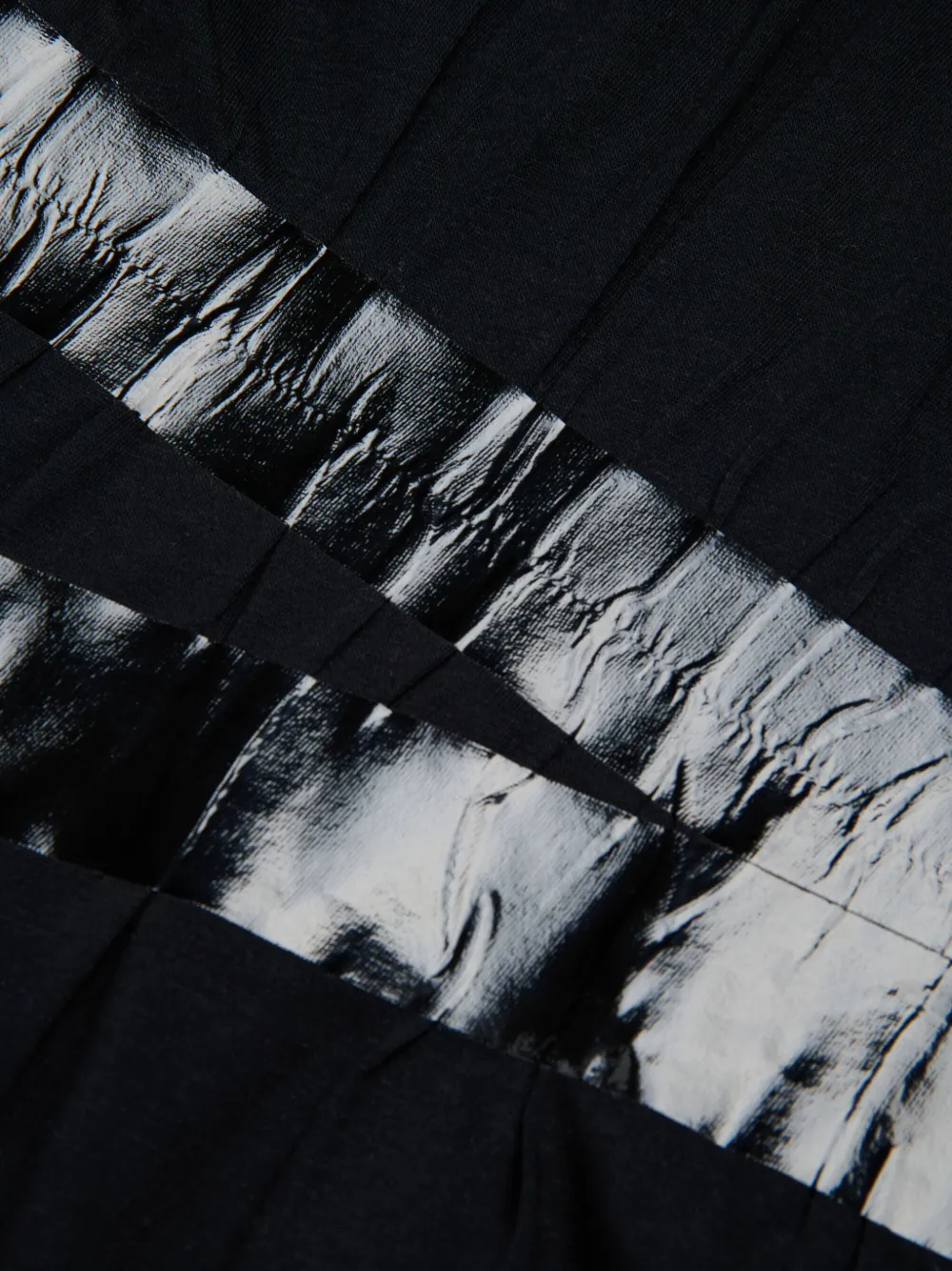 MM6 Maison Margiela Kids Jurk met gesmockt vlak Zwart