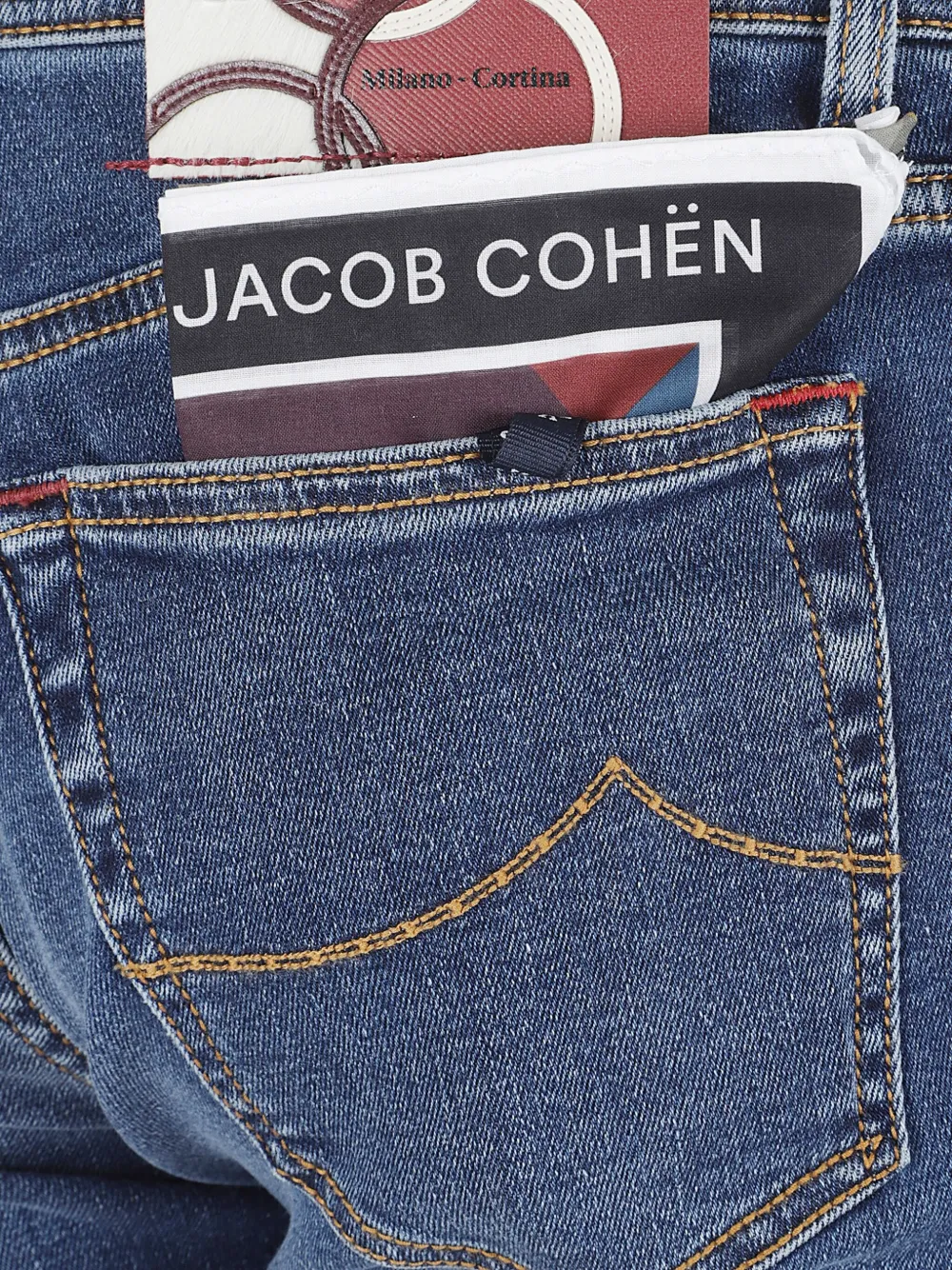 Jacob Cohën Jeans met pochet Blauw