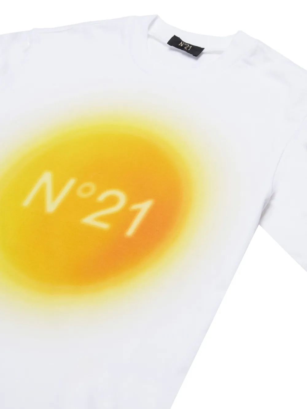  Nº21 Kids Graphic T-shirt - White 