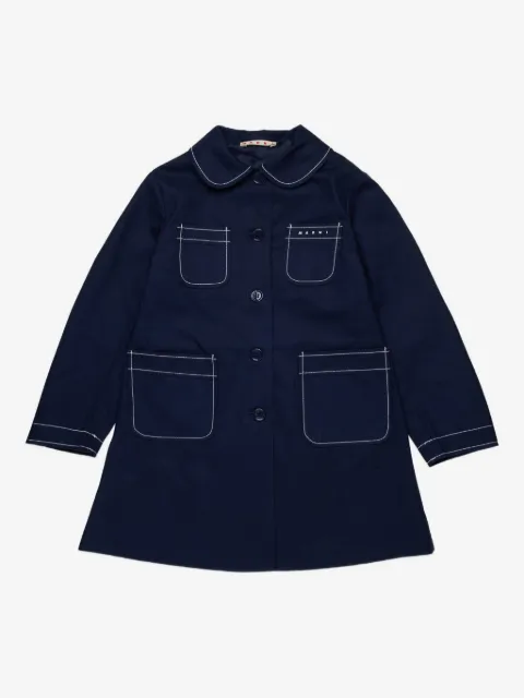 Marni Kids trench à col rond
