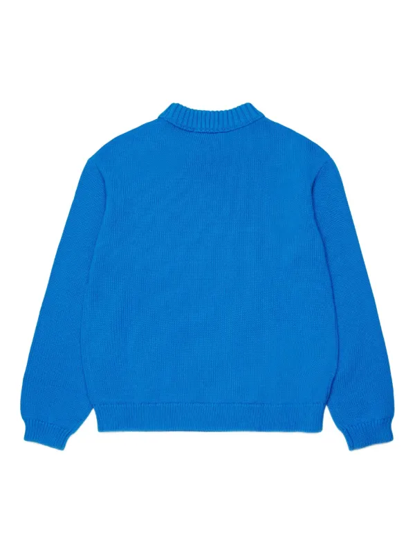 Marni Kids チェストポケット セーター | ブルー | FARFETCH JP