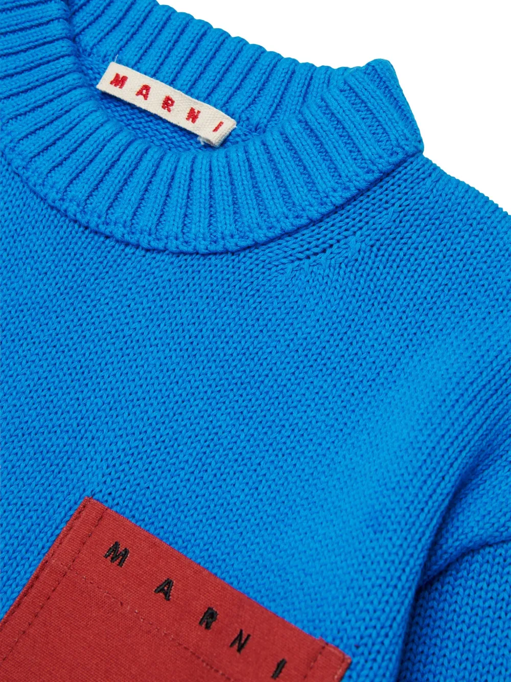 Marni Kids Trui met borstzak Blauw