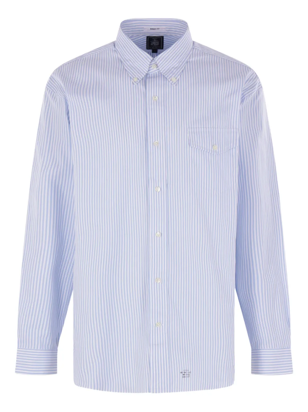 J.PRESS striped button-down shirt | Blue | Image 1