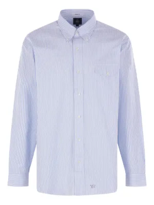 Comme Des Garçons Shirt Forever ストライプ シャツ | ブルー