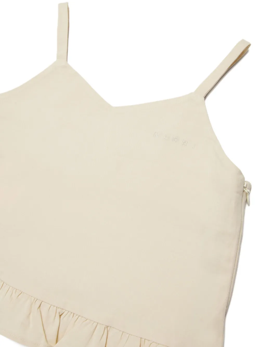 Marni Kids Top met ruches Beige