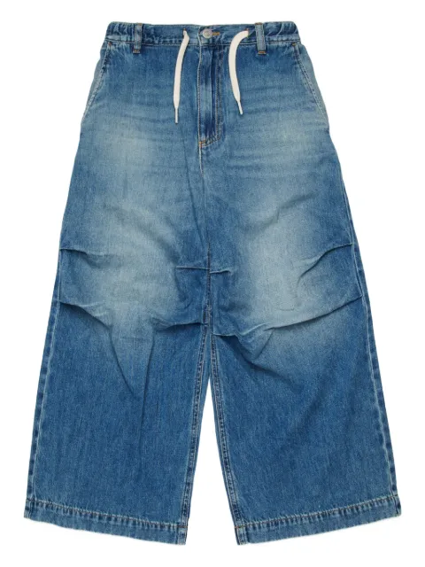 MM6 Maison Margiela Kids drawstring-fastening jeans