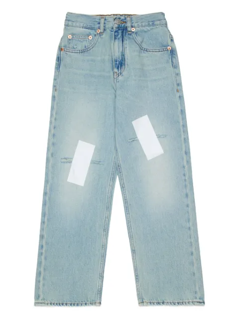 MM6 Maison Margiela Kids jeans con cinco bolsillos