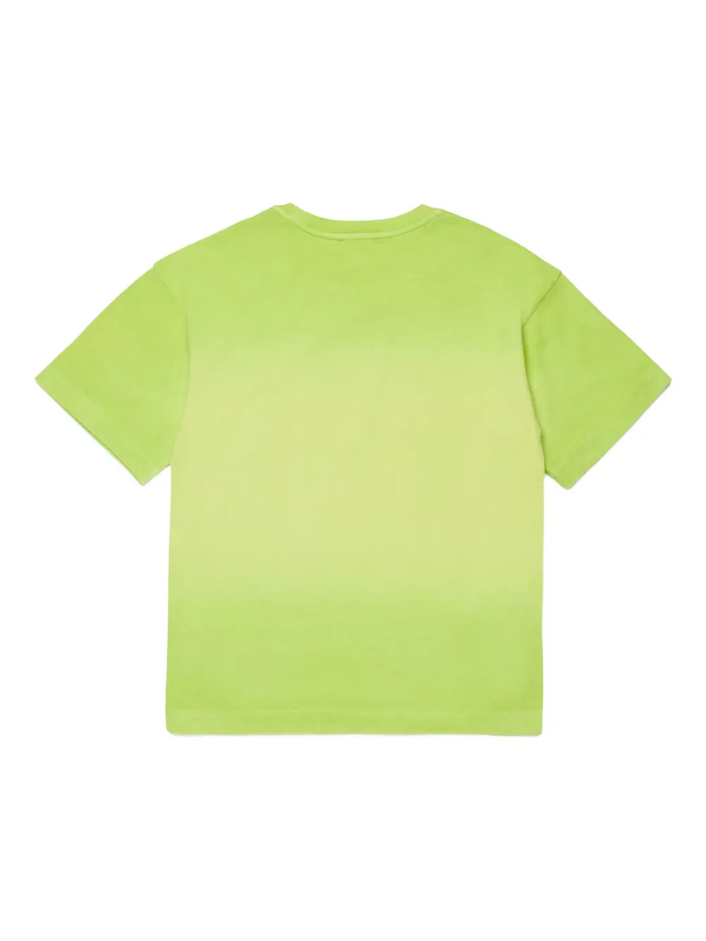 Diesel Kids T-shirt met logo Geel