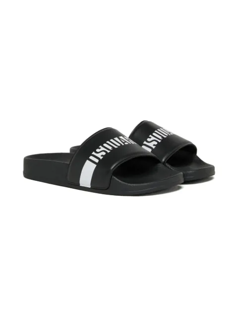 DSQUARED2 KIDS logo-detail slides