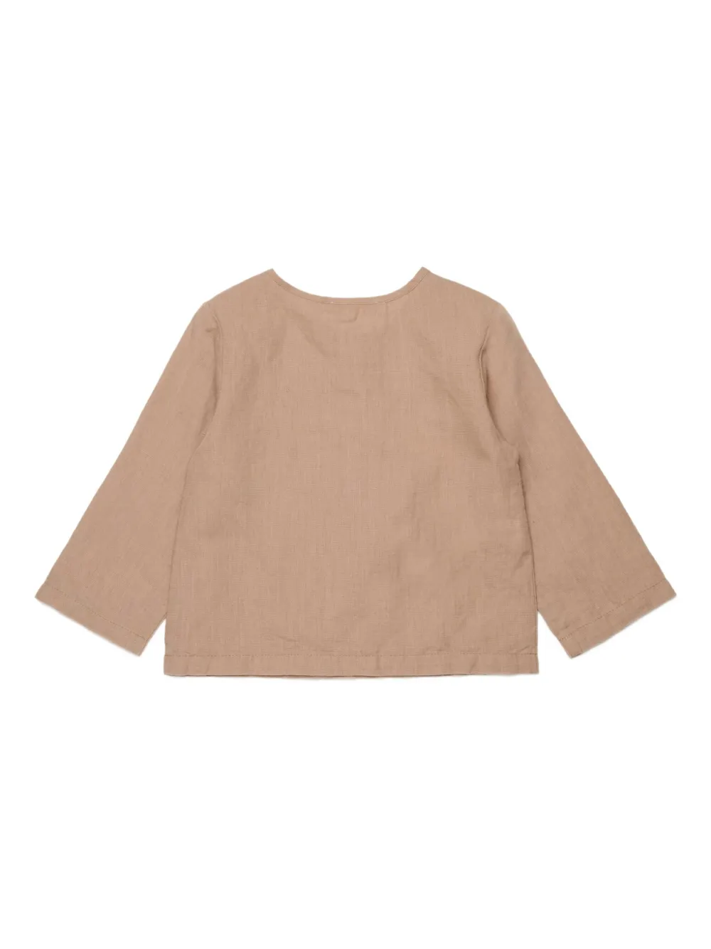 Heart-Embroidered Shirt