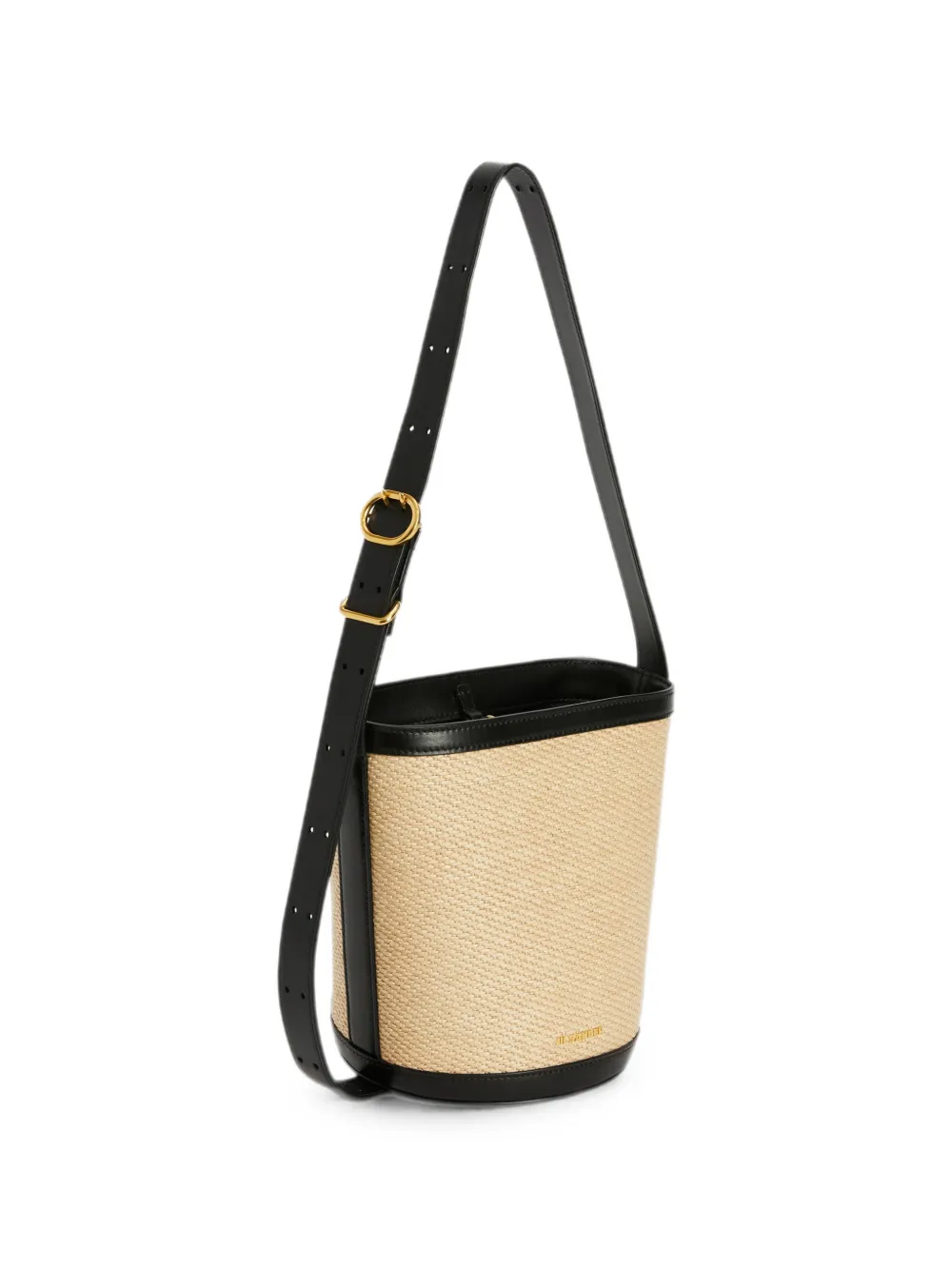 Jil Sander Cannolo bucket-tas Beige