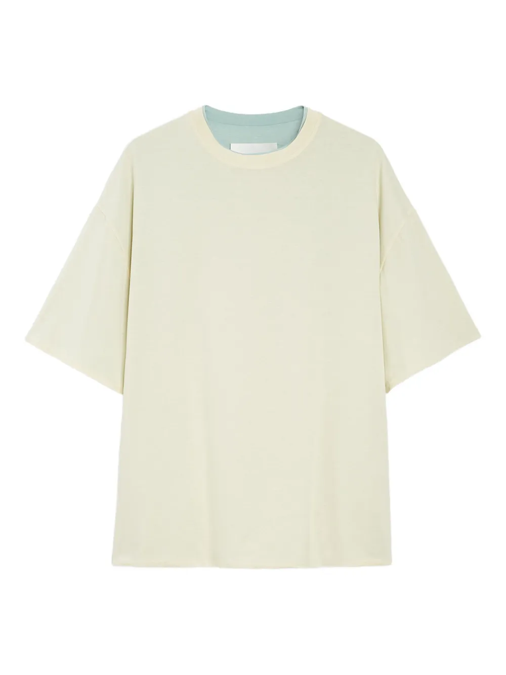 Jil Sander playera reversible con diseño de dos tonos | neutro | Image 1