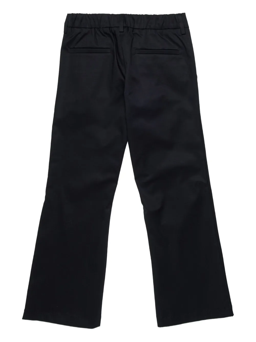Nº21 Kids Pantaloni label - Nero