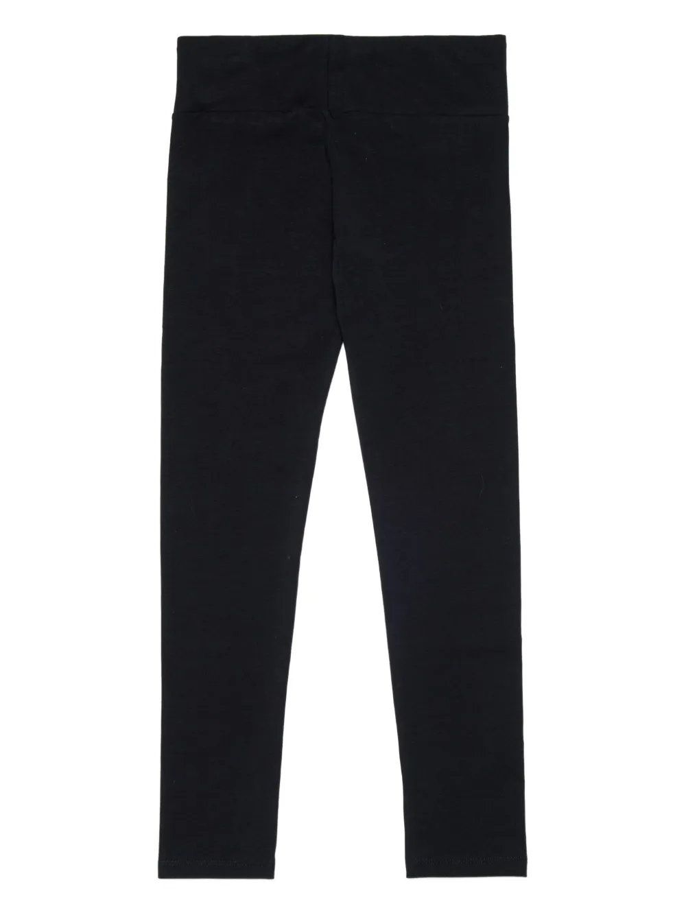 Diesel Logo-waistband Leggings In Black