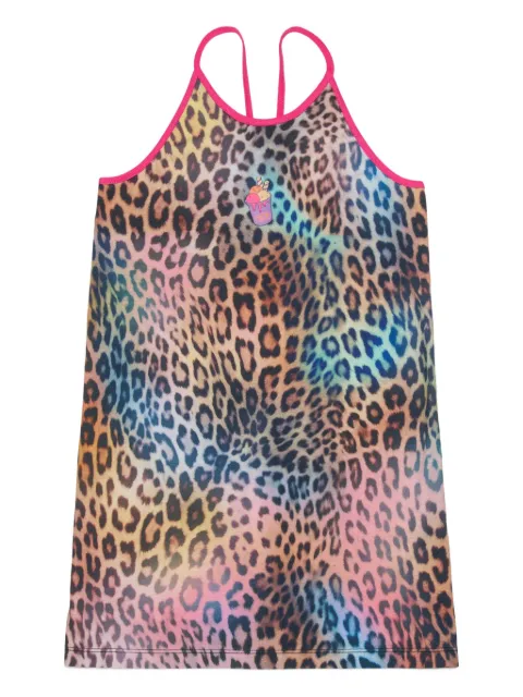 Diesel Kids vestido con animal print