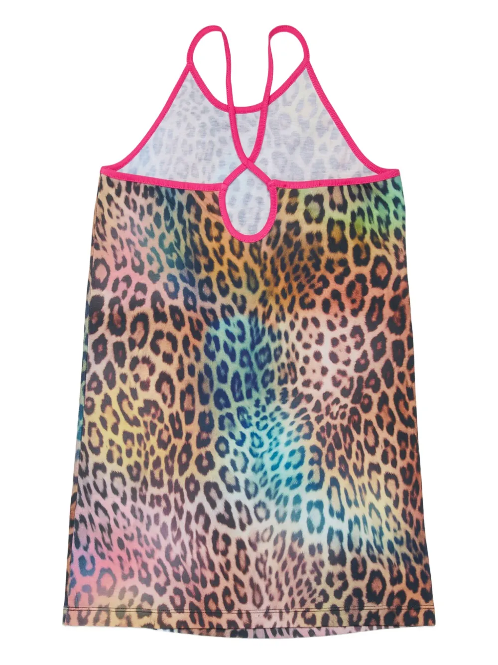 Diesel Kids Jurk met dierenprint Bruin
