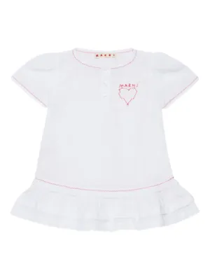 Givenchy Kids ラッフル ワンピース | ピンク | FARFETCH JP