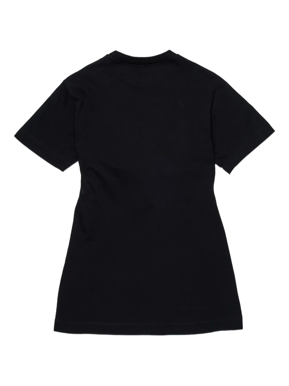 N°21 Logo-print Mini Dress In Black