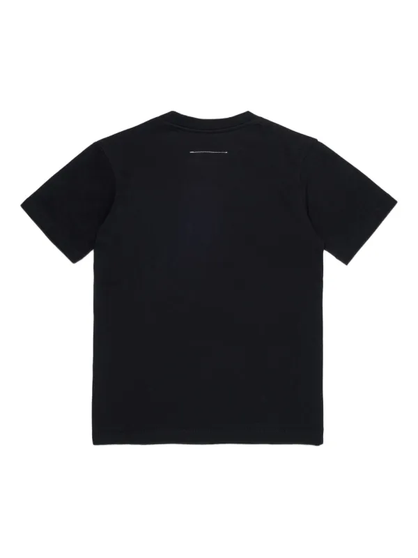 MM6 MAISON MARGIELA キッズ Tシャツ MM6 Maison Margiela Kids number-print Cotton T-shirt | Green