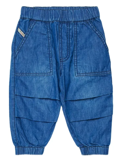 Diesel Kids pantalones chinos con pretina elástica