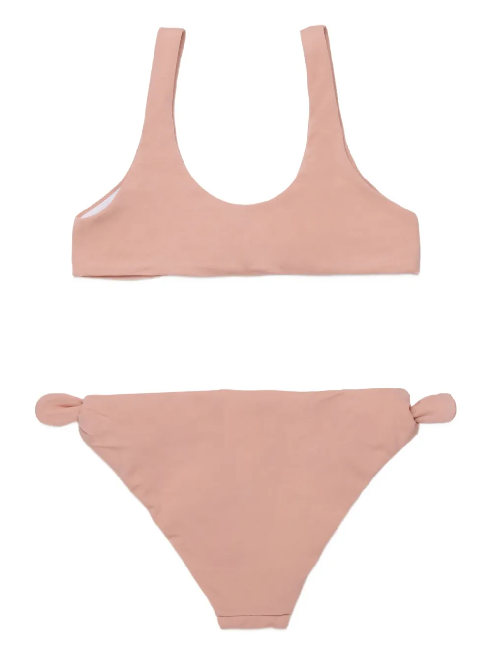 Nº21 Kids Bikini met strikdetail Beige