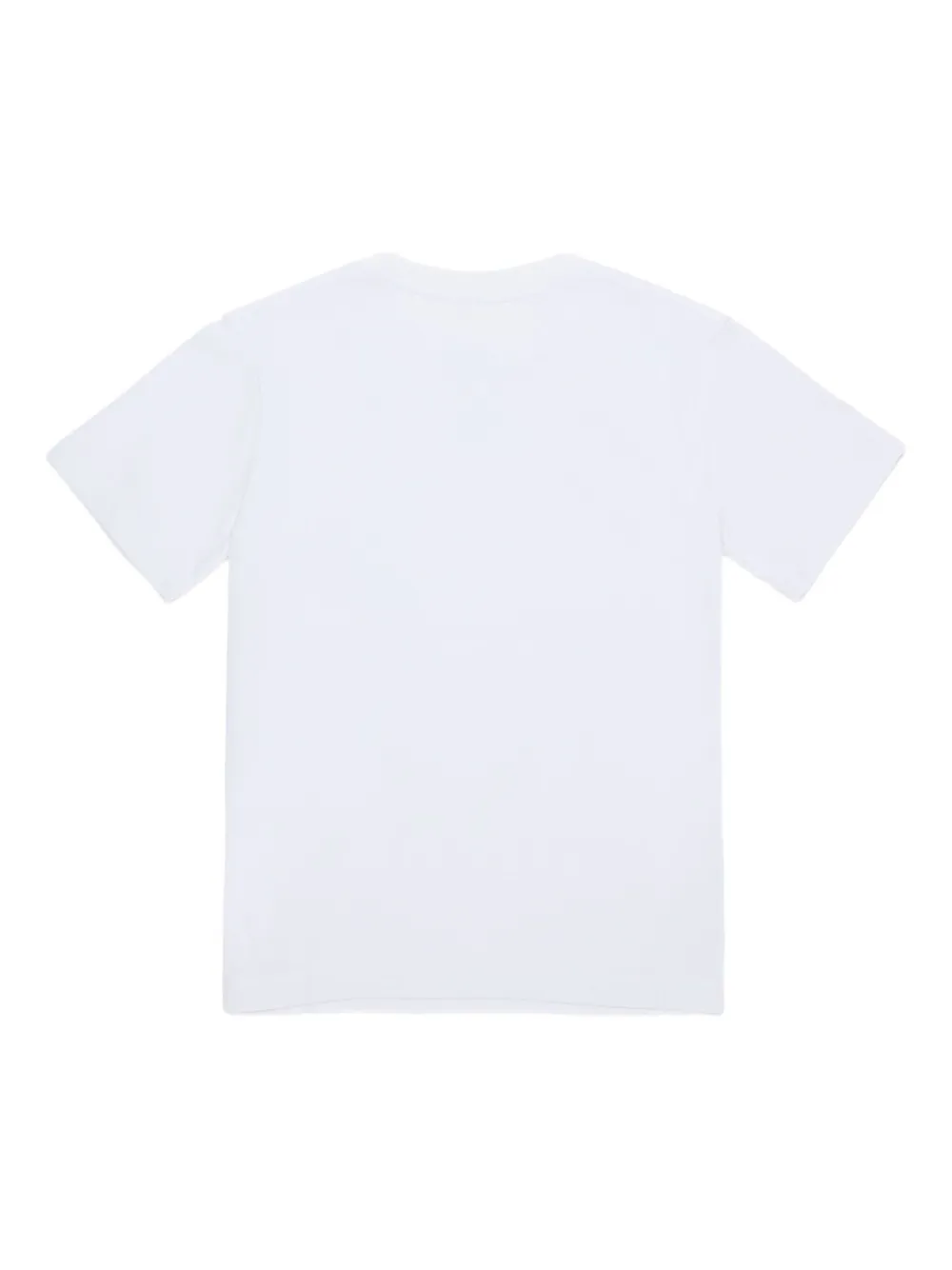 MM6 Maison Margiela Kids T-shirt met logostiksel Wit