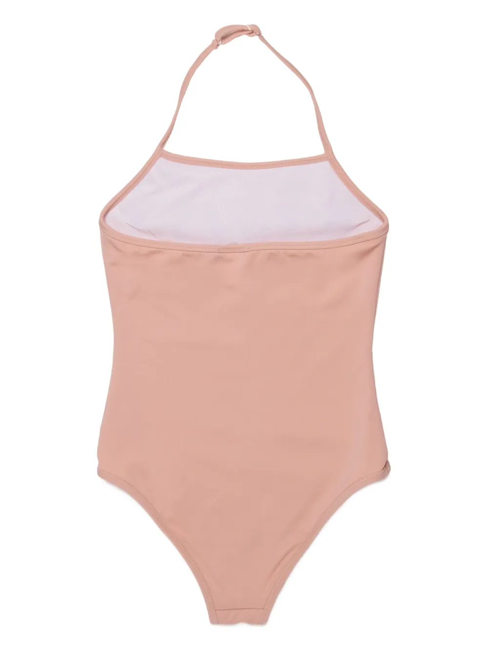  Nº21 Kids Halter-neck Swimsuit - Neutrals 