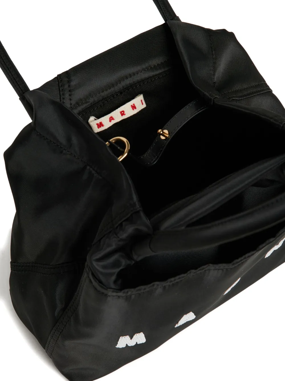 Marni Kids Schoudertas met handgreep Zwart