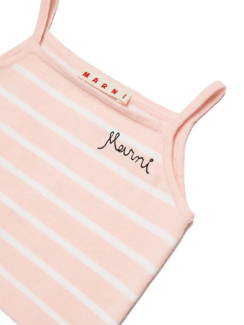 Marni Kids Gestreepte top Roze