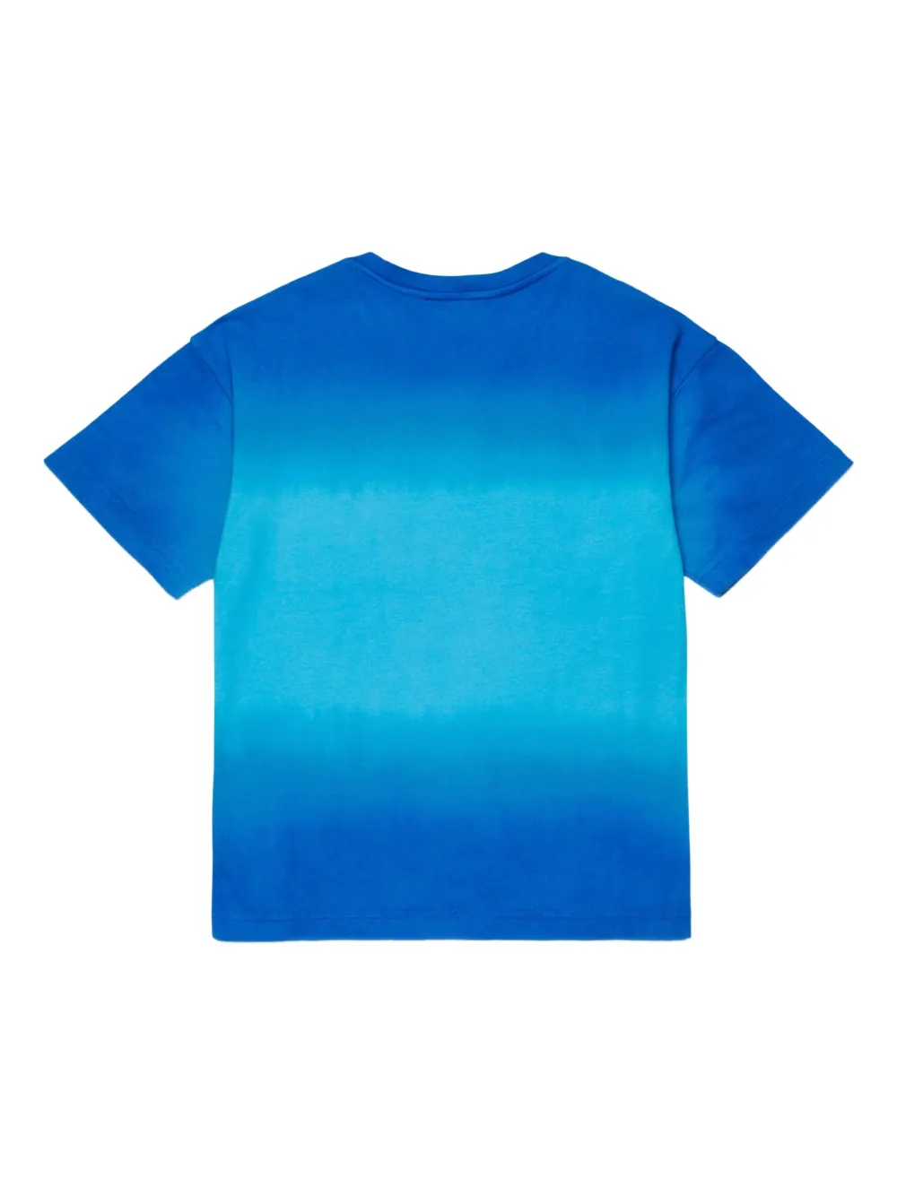 Diesel Kids T-shirt met logo Blauw