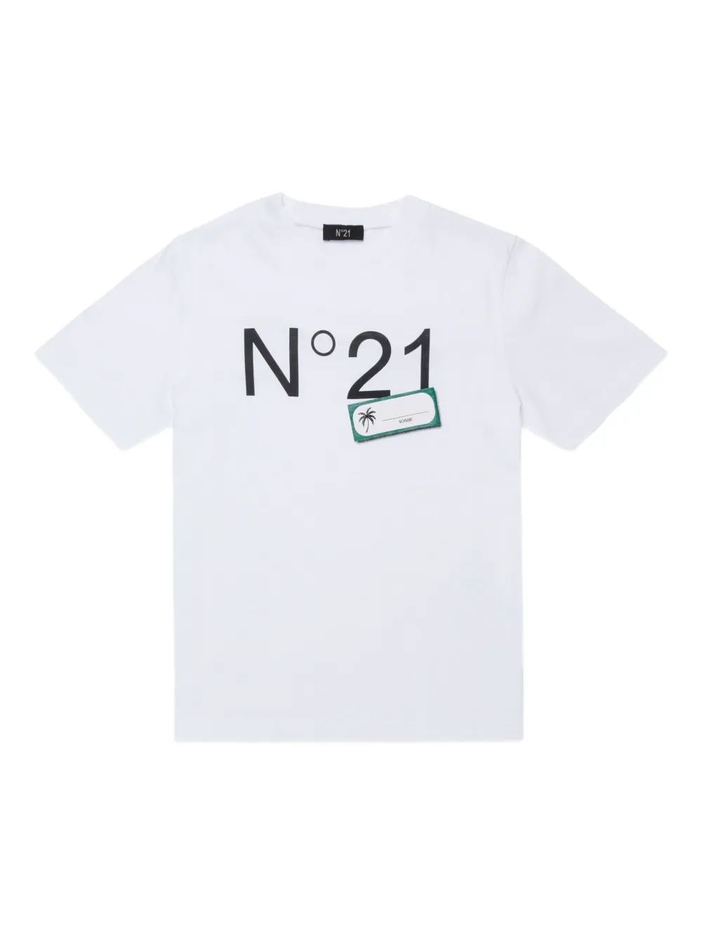 Nº21 Kids T-shirt con logo - Bianco