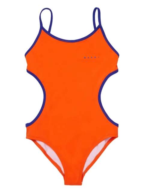 Marni Kids Costume intero con dettaglio cut-out