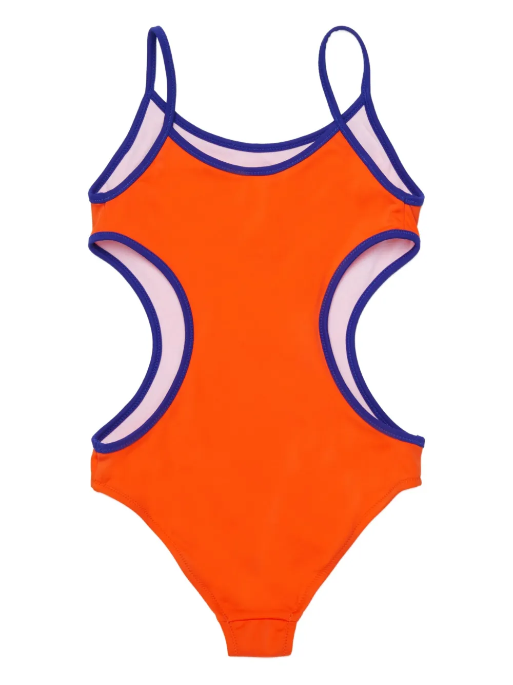  Marni Kids Cut-out Trim Swimsuit - Orange 