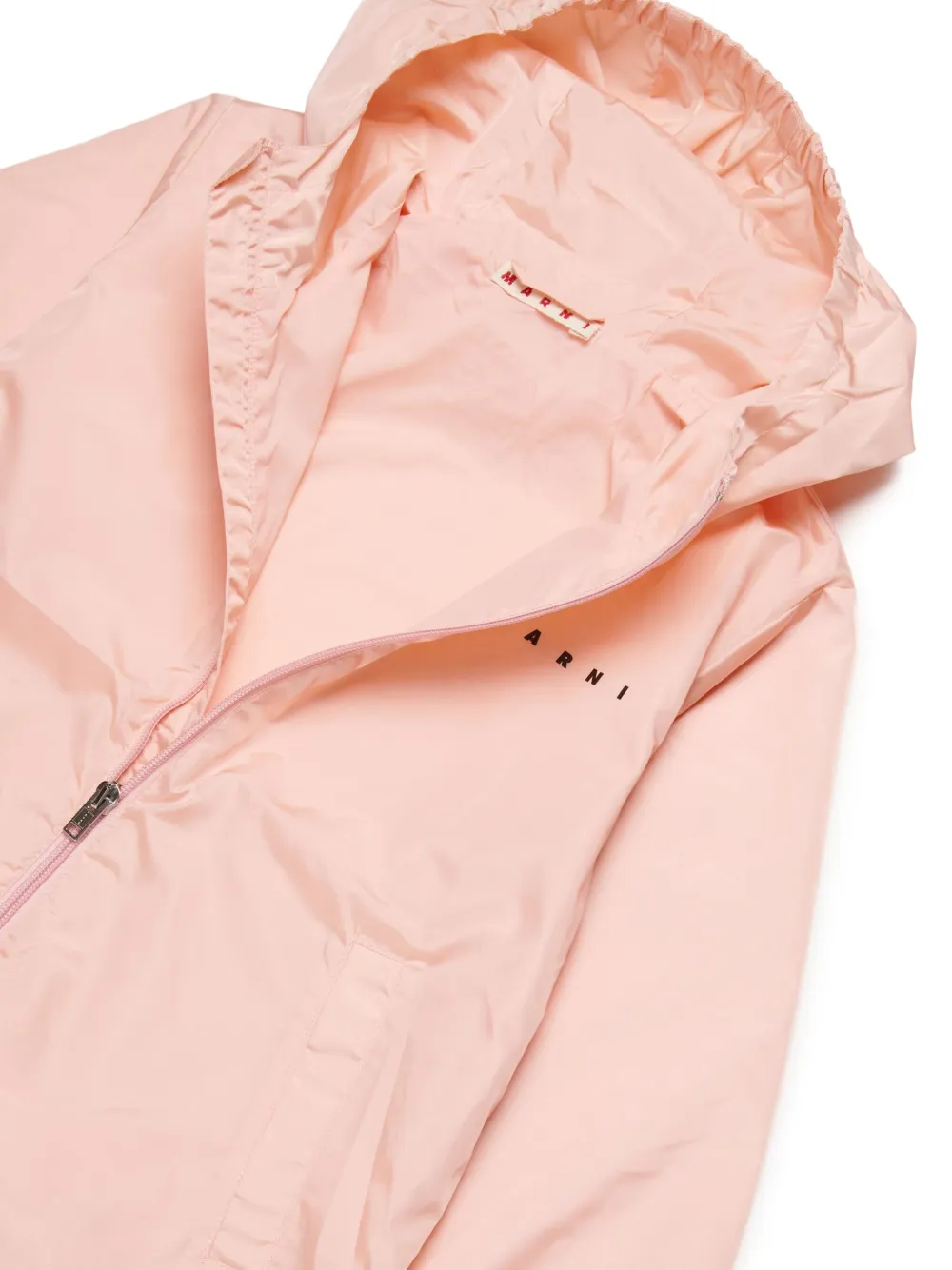 Marni Kids Jack met capuchon en rits Roze