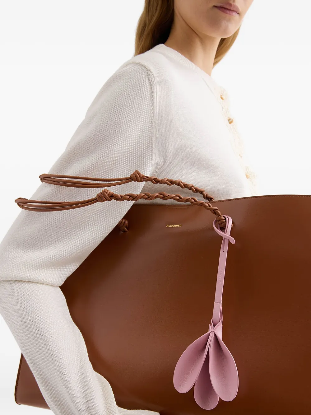 Jil Sander Tulip looped-strap charm | Image 2