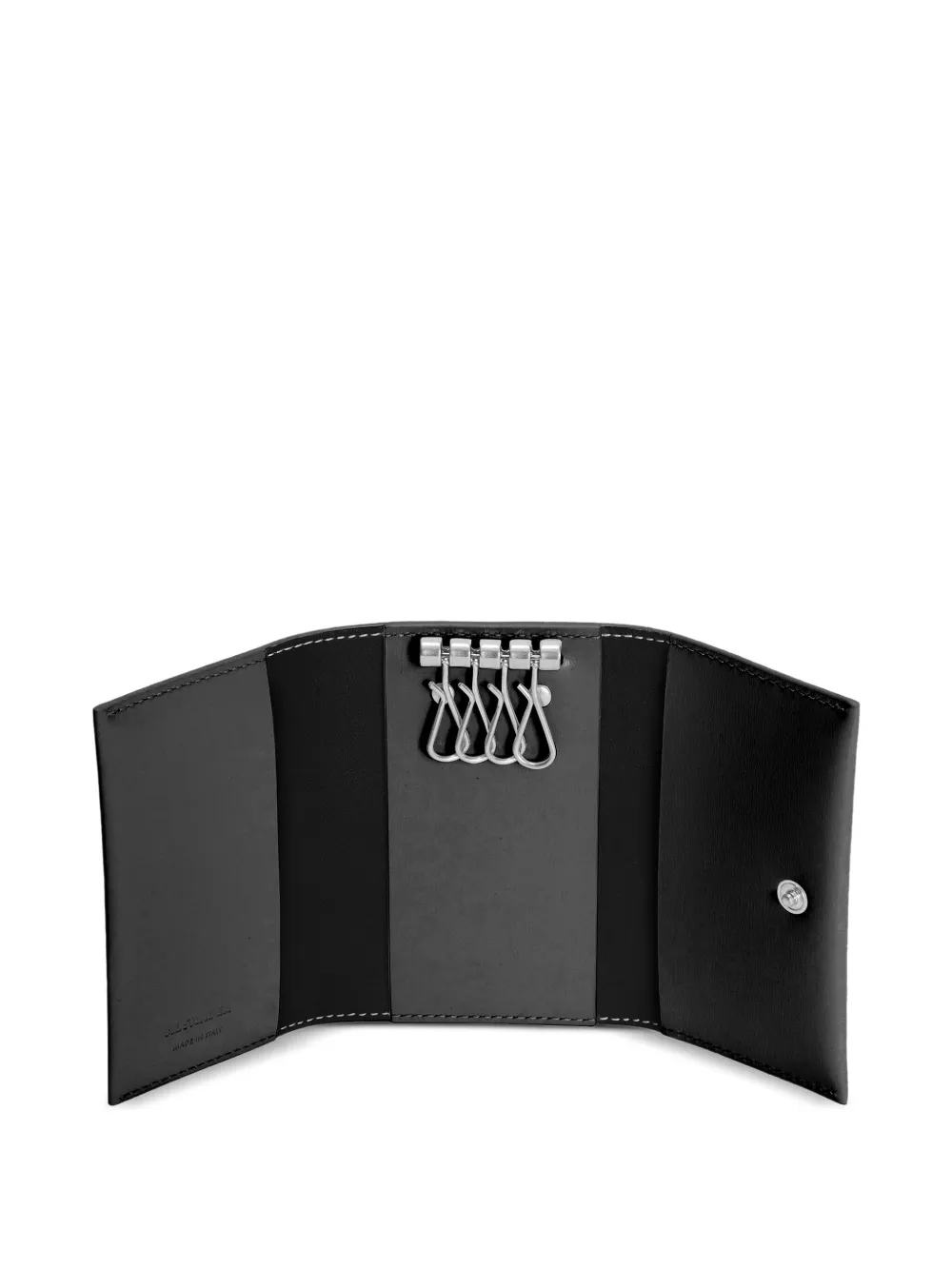 Jil Sander レザーキーケース In Black