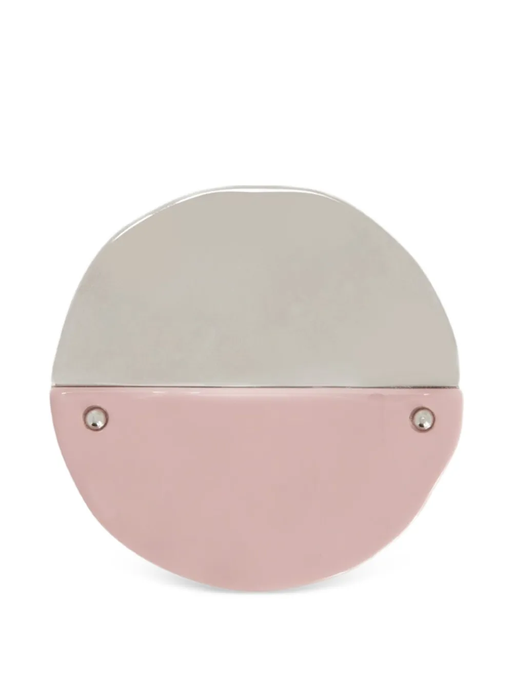 Jil Sander Spilla Cannolo con logo inciso - Grigio