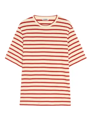 Jil Sander ストライプ Tシャツ | ニュートラル | FARFETCH JP