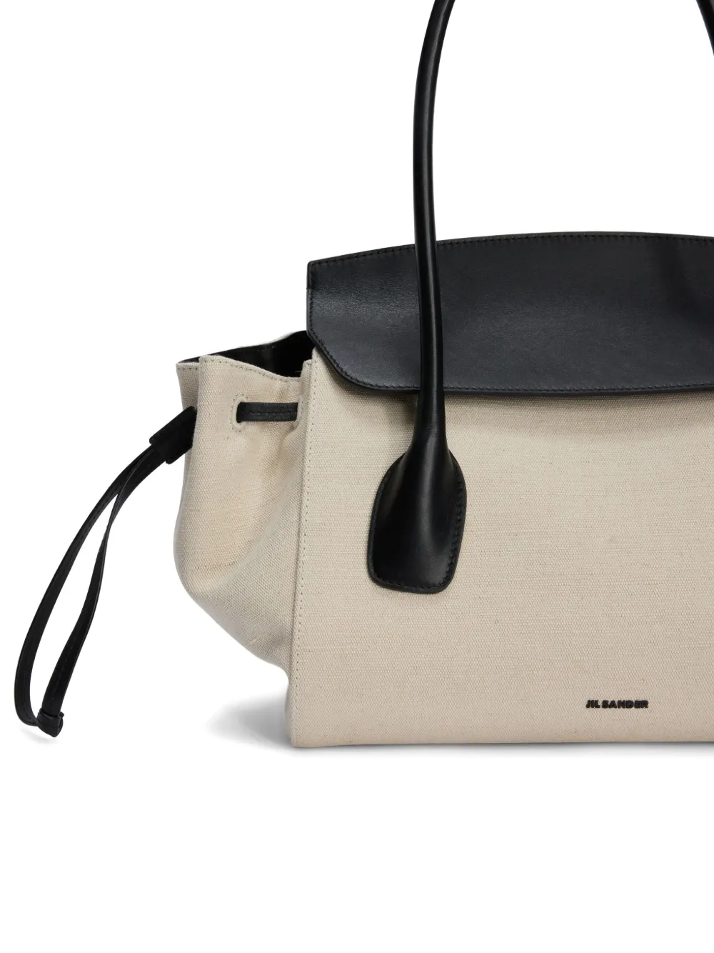 Jil Sander Kleine Voyager shopper Beige