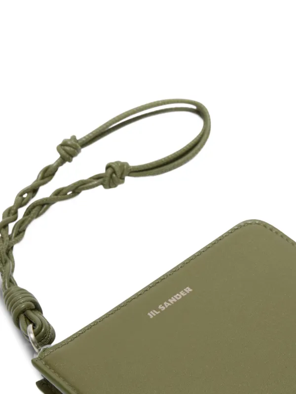Jil Sander Tangle カードケース | グリーン | FARFETCH JP