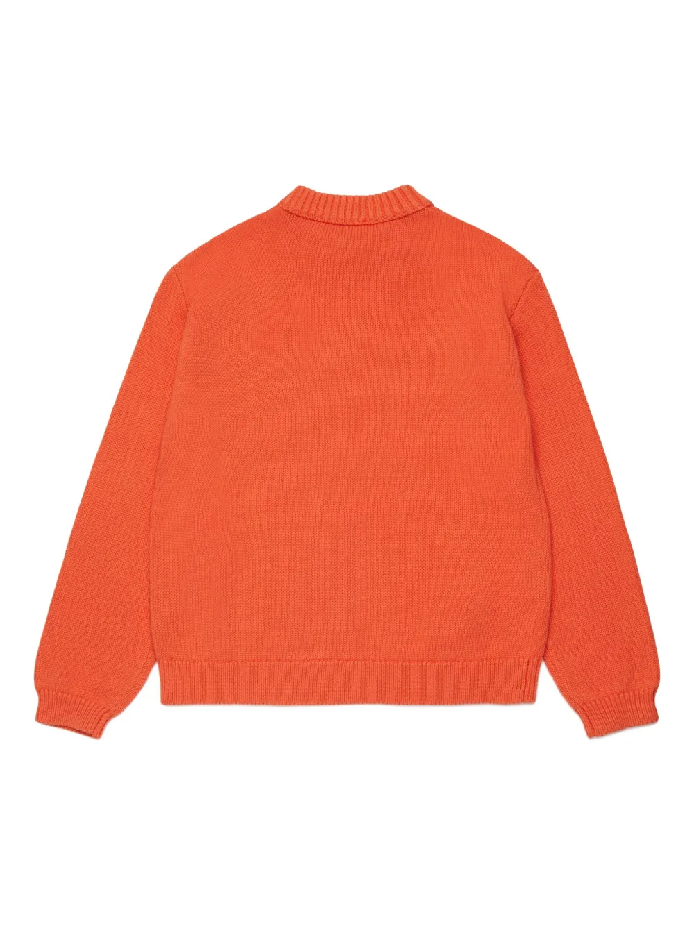  Marni Kids Chest-pocket Sweater - Orange 