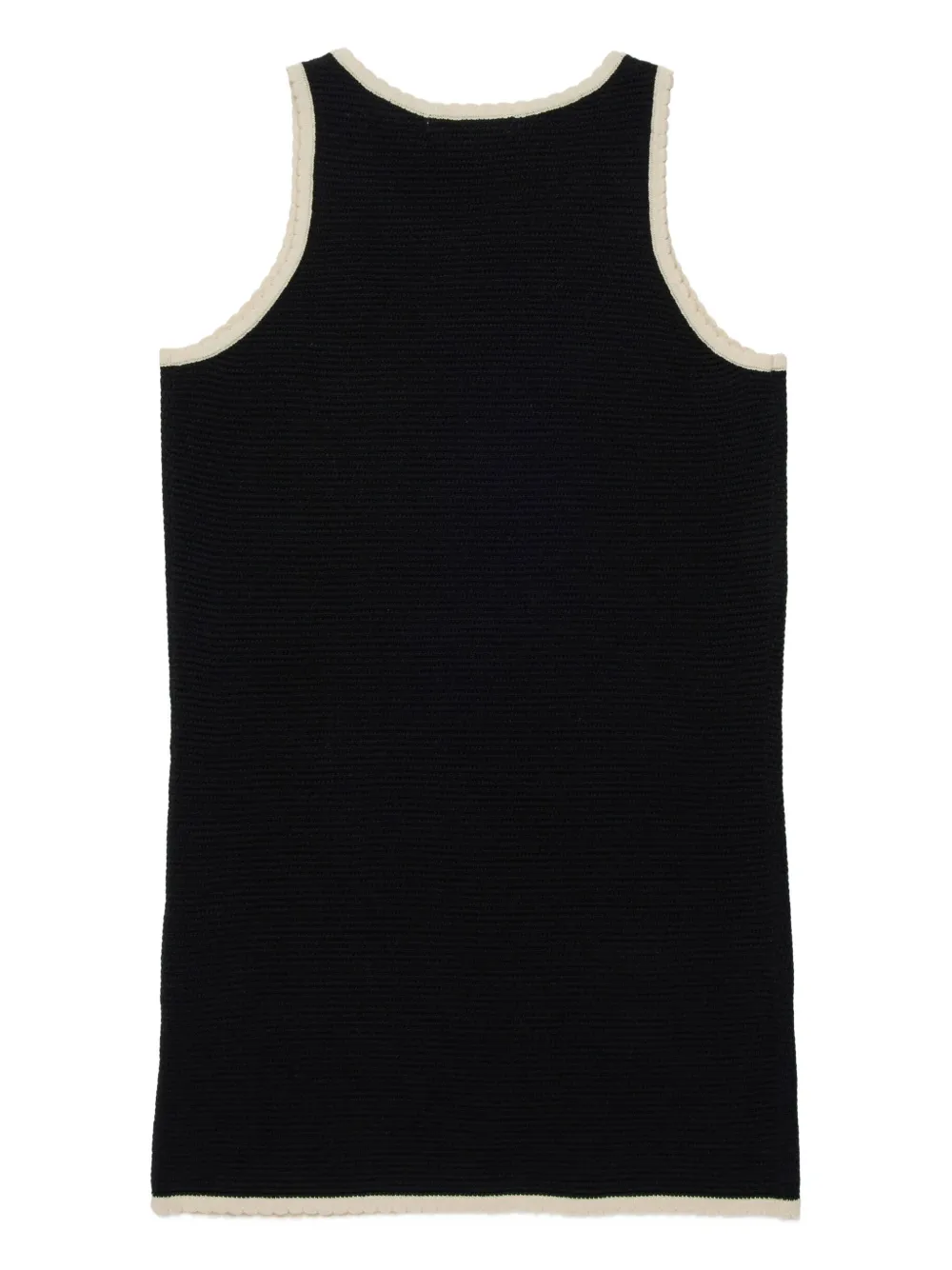  Marni Kids Floral-trim Casual Dress - Black 