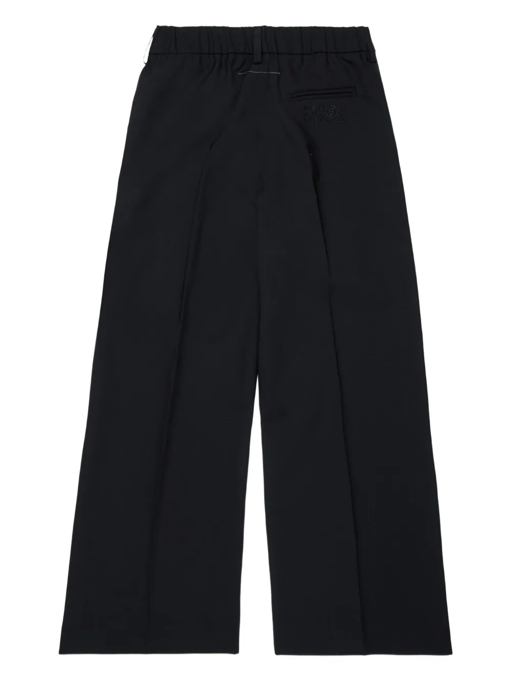MM6 Maison Margiela Kids Broek met zijstreep Zwart