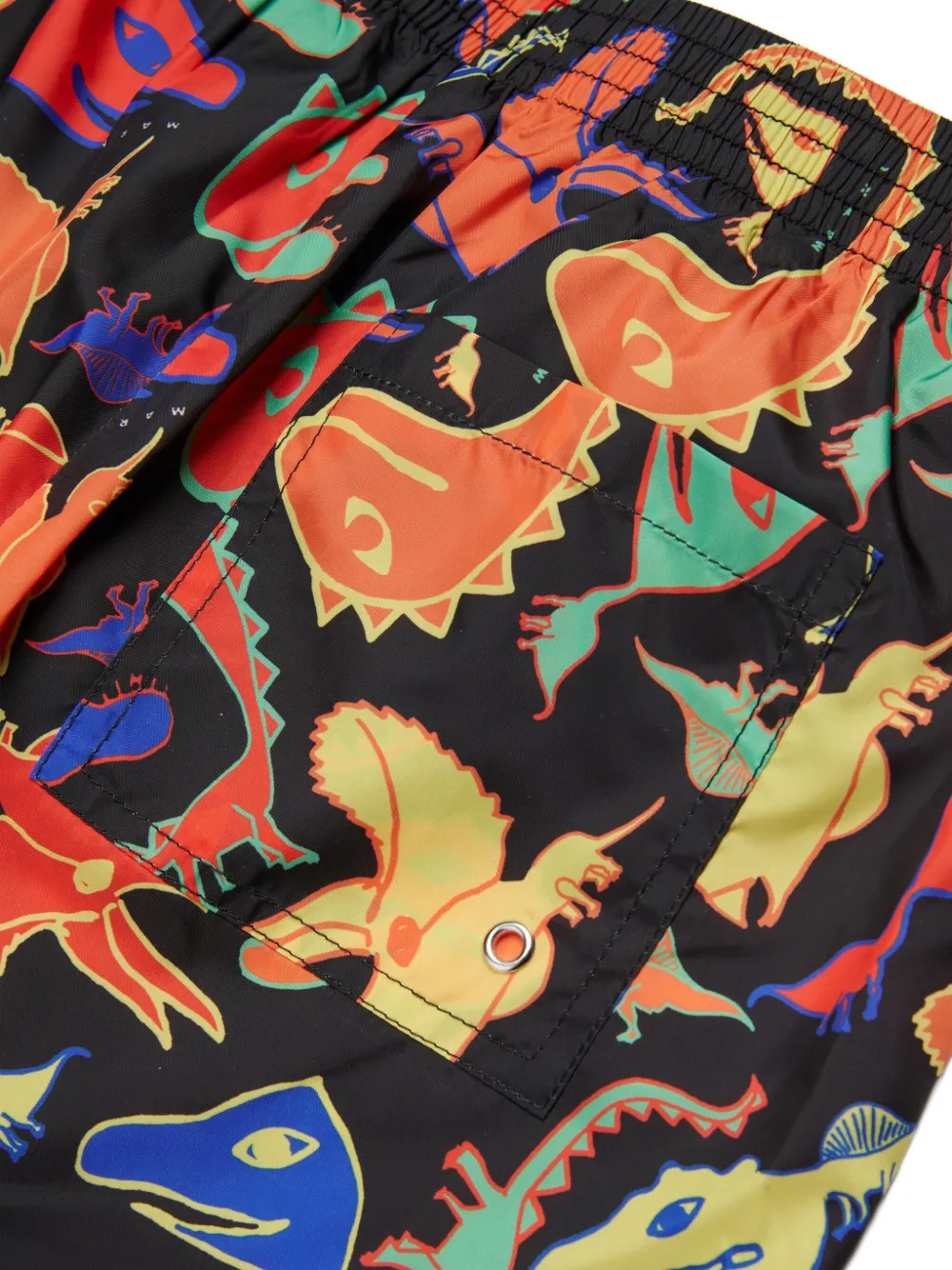 Dinosaur-Print Swim Shorts