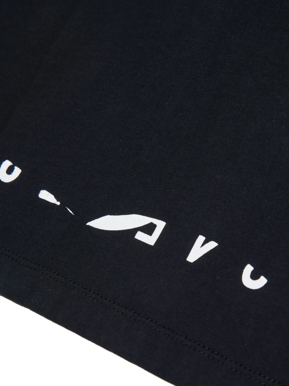 MM6 Maison Margiela Kids Grafisch T-shirt Zwart
