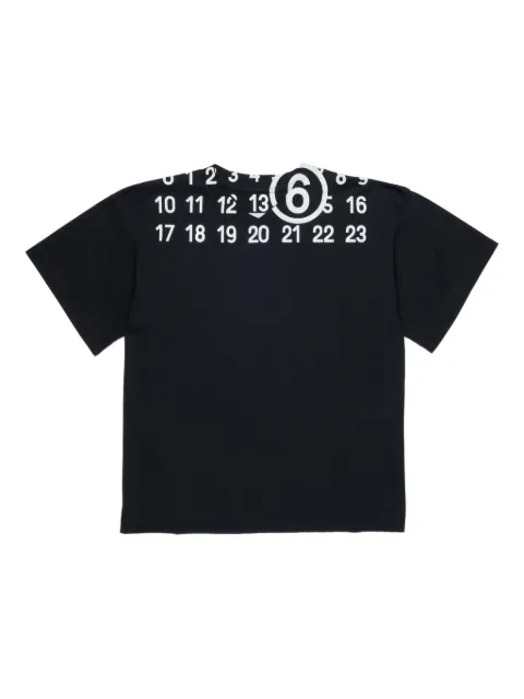 MM6 Maison Margiela Kids Camiseta com estampa de logo numérico